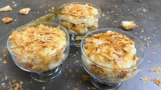 Легкий и эффектный десерт для новогоднего стола