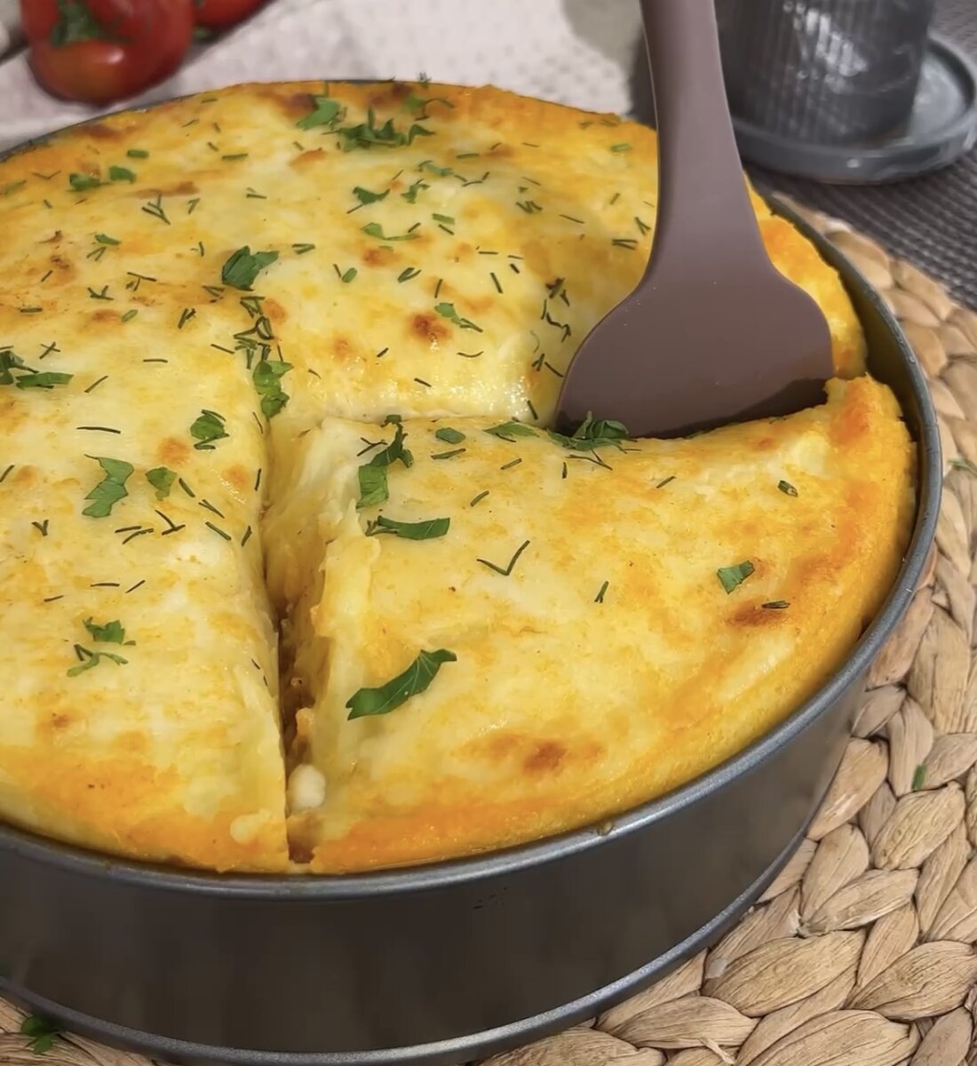 Нежная картофельная запеканка по душевному рецепту детства