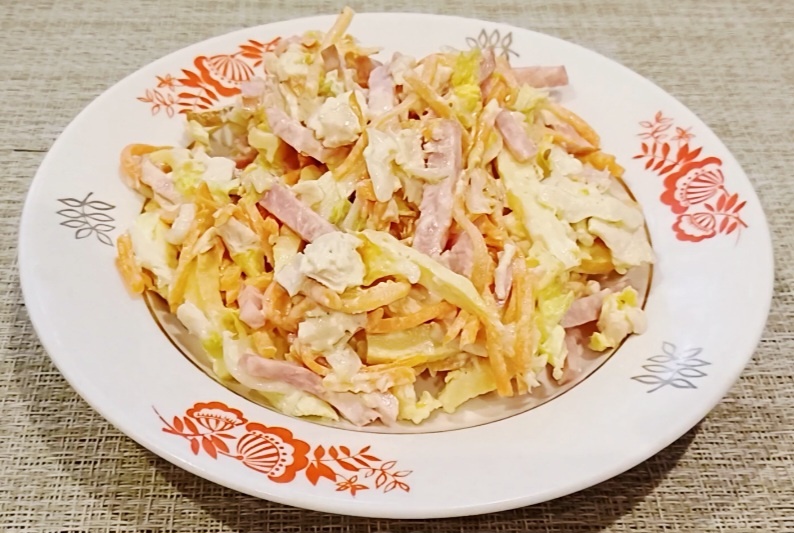 Салат 'Анастасия': идеальное сочетание свежести и вкуса