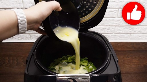 Вкусный омлет с помидорами и шпинатом для идеального утра