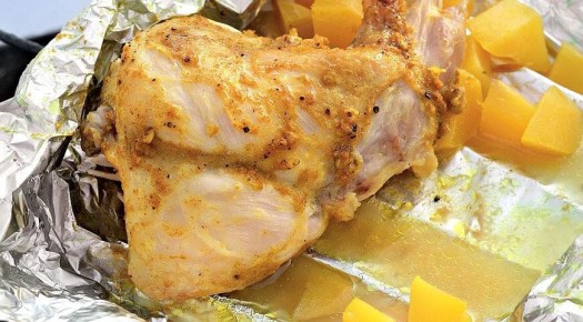 Нежный кролик с манго: оригинальный рецепт на праздничный стол