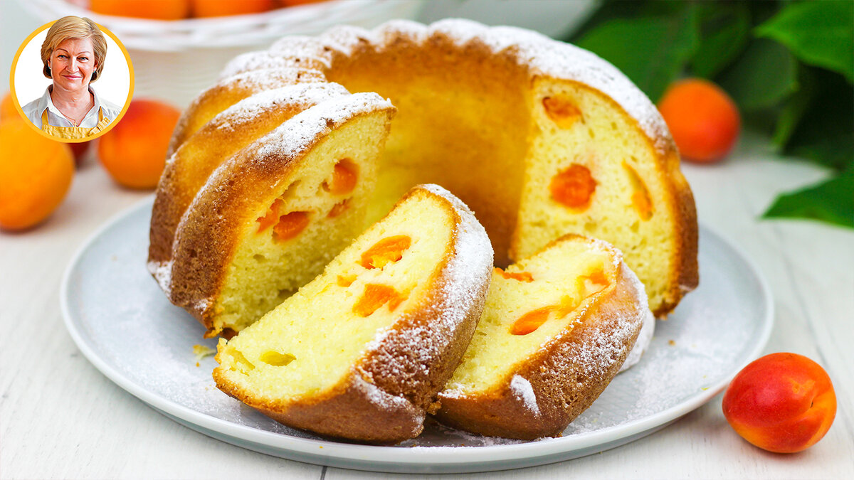 Нежный пирог с абрикосами, который приятно удивит