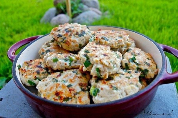 Нежные рубленые куриные котлеты