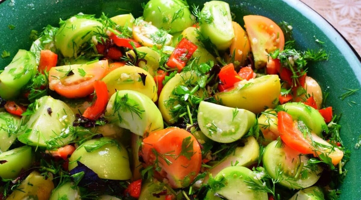 Открываем секреты зеленых помидоров: вкусный рецепт от бабушек