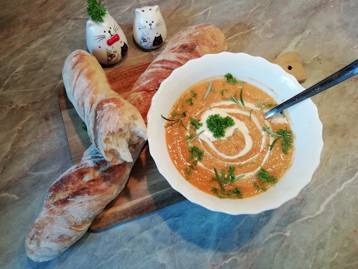 Нежный суп-пюре «Бабье лето»: Вкус осени в каждой ложке