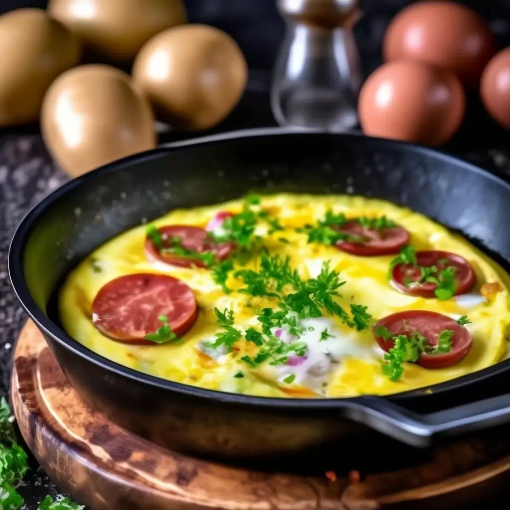 Крестьянский омлет: идеальное сочетание простоты и вкуса для завтрака