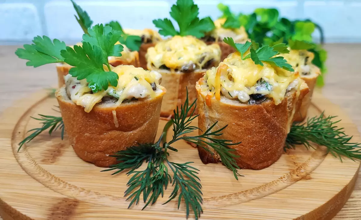 Необычные бутерброды «пенёчки», которые понравятся всем