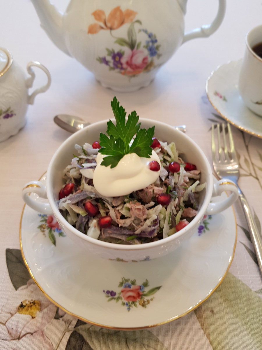 Салат "Ташкент": яркое сочетание вкусов