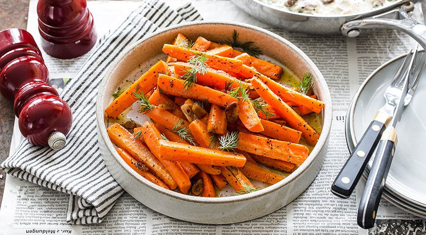 Запеченная морковь: простой рецепт с ярким вкусом
